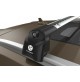 BARRE PORTATUTTO ALLUMINIO PER VOLVO V60 (2010-2013) RAILING INTEGRATO - SILVER