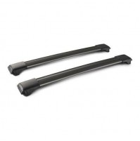 BARRE PORTATUTTO  Volkswagen Golf VII Sportsvan railing,14>YAKIMA RAIL BAR BLACK