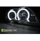 FARI ANTERIORI XENON ANGEL EYES 3D CHROME BMW E46 04.03-06 COUPE CABRIO 