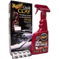 MEGUIAR'S QUIK Clay Kit G1116EU Kit per ricondizionamento Vernice .