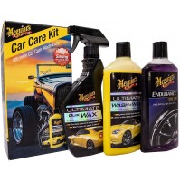 Meguiar's CCK Shampoo & cera Ultimate,Ultimate Quik Wax+Endurance HighGloss tire