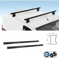 NORDRIVE KARGO 2 Barre Portatutto Portapacchi Tetto Auto per NISSAN NV400 -2012+