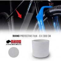 Rotolo Nastro Adesivo Rhino per proteggere il Telaio MTB, Trasparente 8x150cm